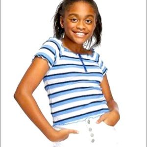 Brand new justice dressy shirt